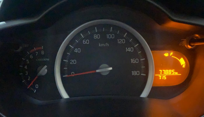 2014 Maruti Celerio ZXI, Petrol, Manual, 77,885 km, Odometer Image