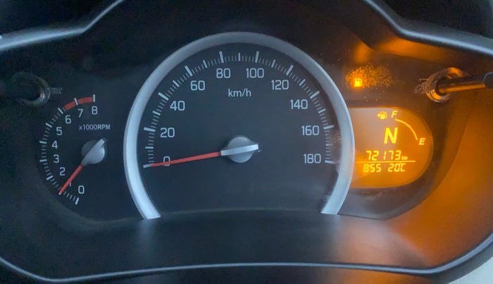 2016 Maruti Celerio ZXI AMT, Petrol, Automatic, 72,172 km, Odometer Image