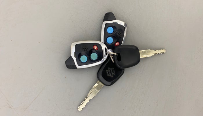 2021 Maruti New Wagon-R LXI CNG (O) 1.0, CNG, Manual, 40,067 km, Key Close Up