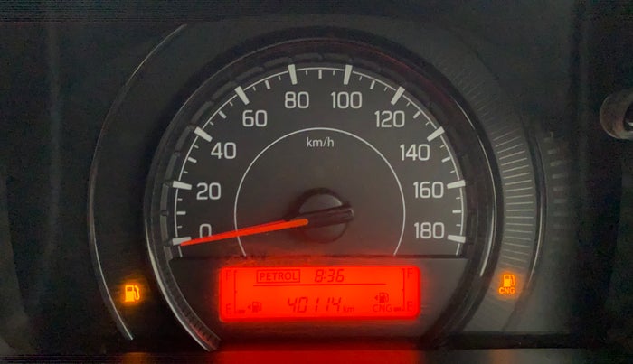 2021 Maruti New Wagon-R LXI CNG (O) 1.0, CNG, Manual, 40,067 km, Odometer Image