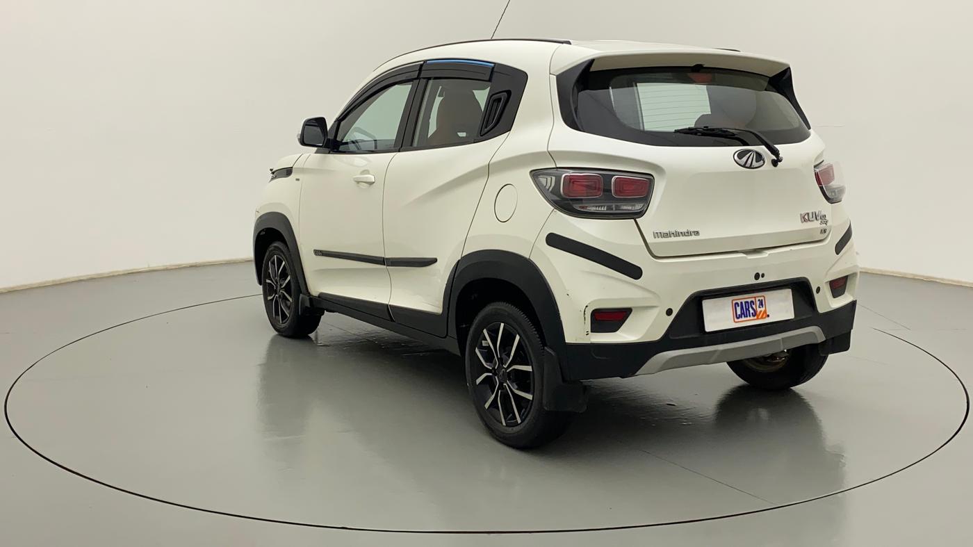 2018 Mahindra KUV 100 NXT K8 P 6 STR, Petrol, Manual, 21,098 km, Left Back Diagonal