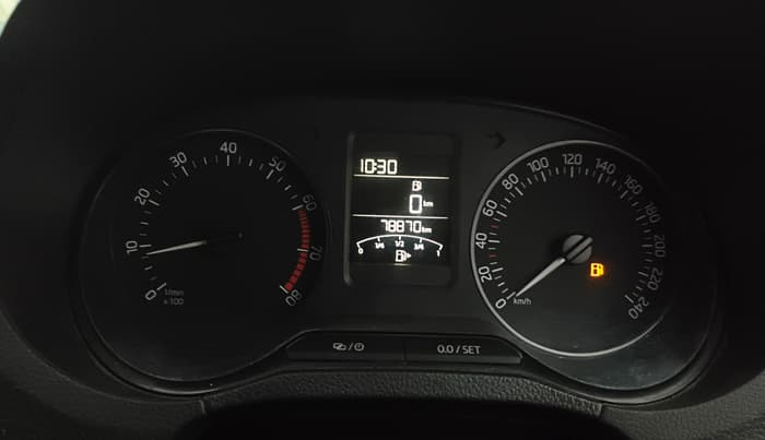 2017 Skoda Rapid STYLE 1.6 MPI, Petrol, Manual, 78,873 km, Odometer Image