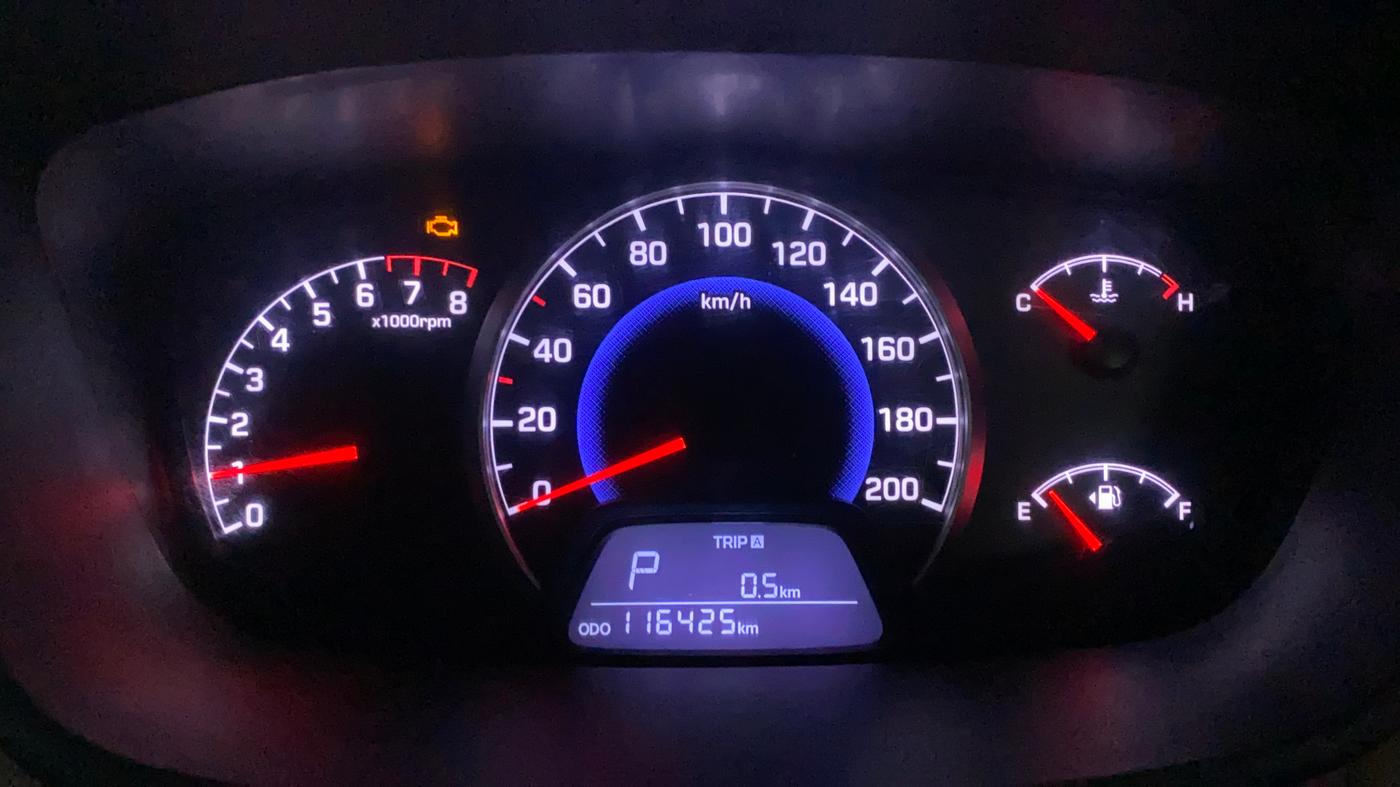 2015 Hyundai Grand i10 ASTA AT 1.2 KAPPA VTVT, Petrol, Automatic, 1,16,432 km, Odometer Image
