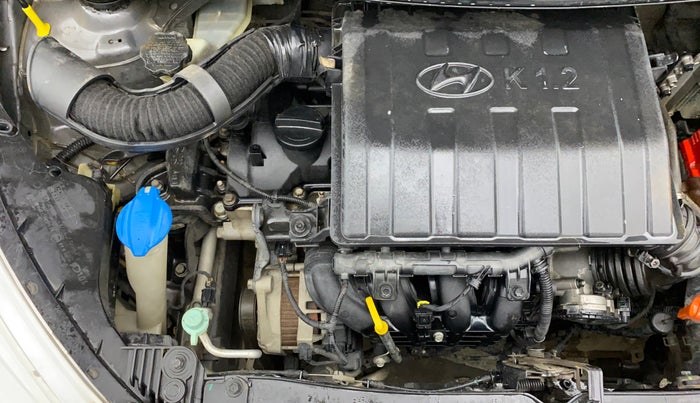 2015 Hyundai Grand i10 ASTA AT 1.2 KAPPA VTVT, Petrol, Automatic, 1,16,432 km, Engine View - Right