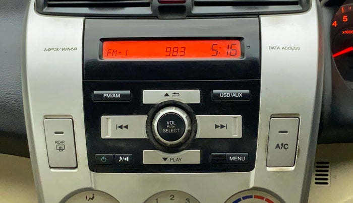 2010 Honda City 1.5L I-VTEC V MT, Petrol, Manual, 1,10,360 km, Infotainment System