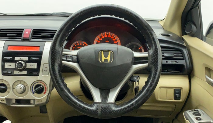 2010 Honda City 1.5L I-VTEC V MT, Petrol, Manual, 1,10,360 km, Steering Wheel Close Up