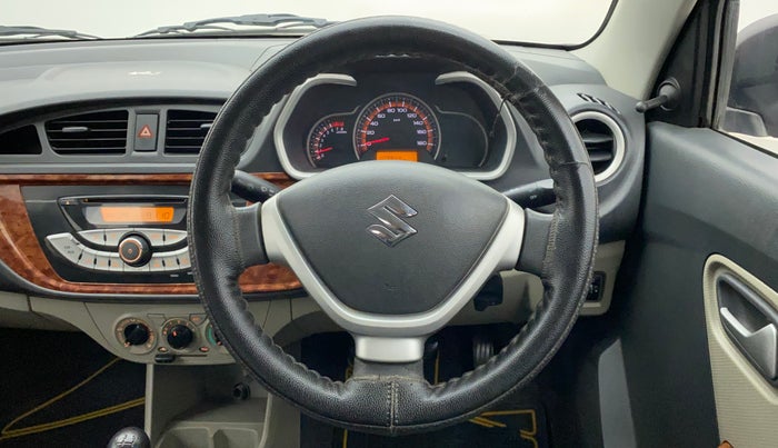2015 Maruti Alto K10 VXI, Petrol, Manual, 1,09,944 km, Steering Wheel Close Up