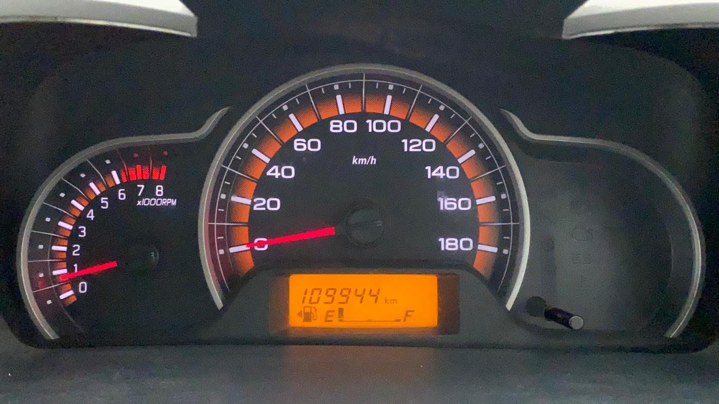 2015 Maruti Alto K10 VXI, Petrol, Manual, 1,09,944 km, Odometer Image