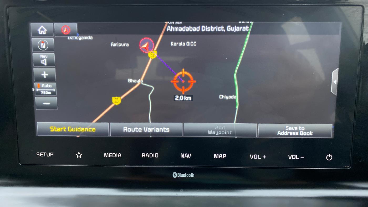 2019 KIA SELTOS HTX AT PETROL, Petrol, Automatic, 58,737 km, Navigation System