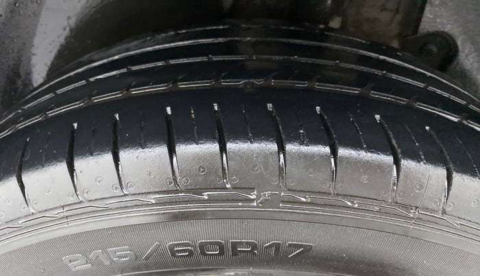 2019 KIA SELTOS HTX AT PETROL, Petrol, Automatic, 58,737 km, Left Rear Tyre Tread