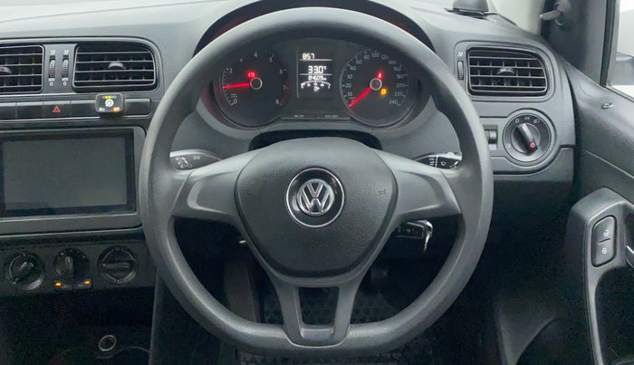 2019 Volkswagen Ameo TRENDLINE 1.0L, CNG, Manual, 84,609 km, Steering Wheel Close Up