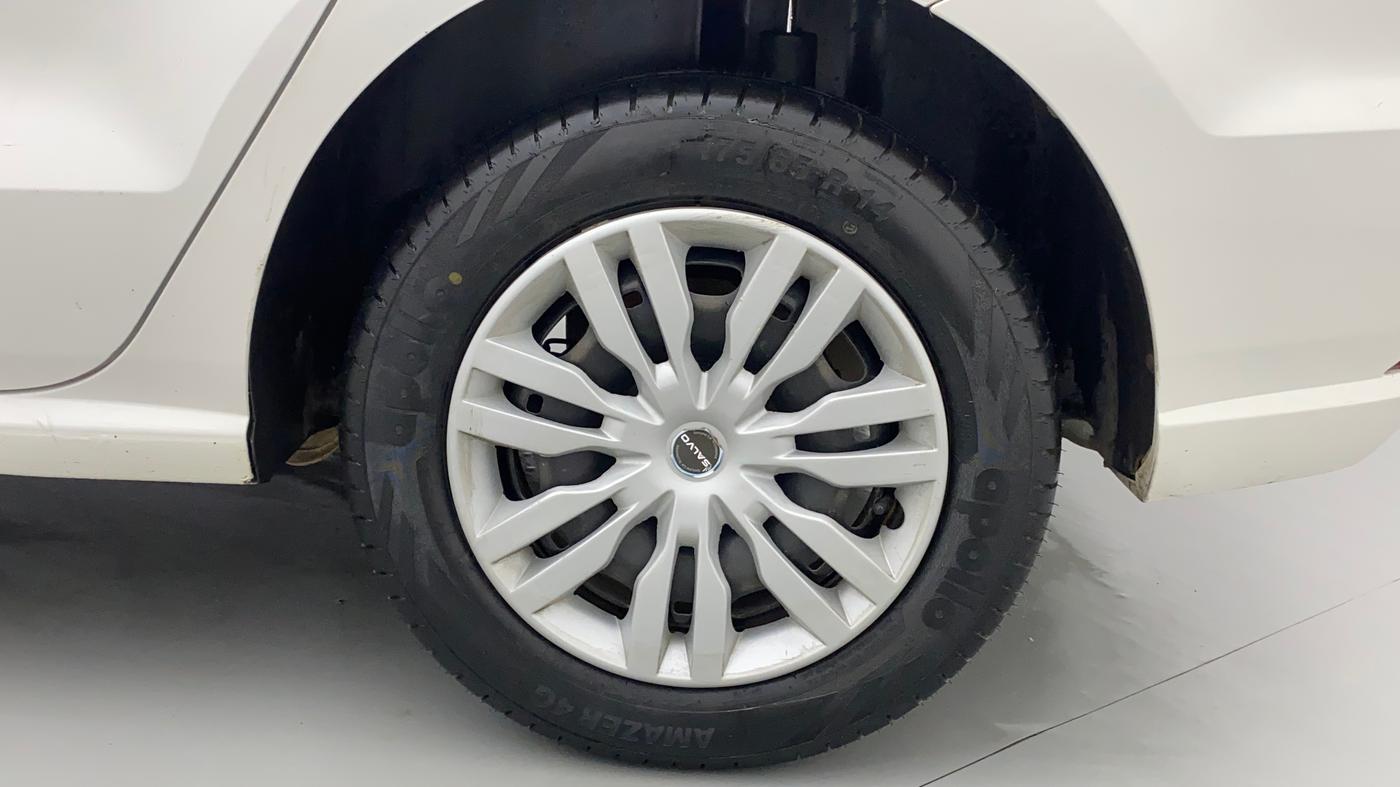 2019 Volkswagen Ameo TRENDLINE 1.0L, CNG, Manual, 84,609 km, Left Rear Wheel