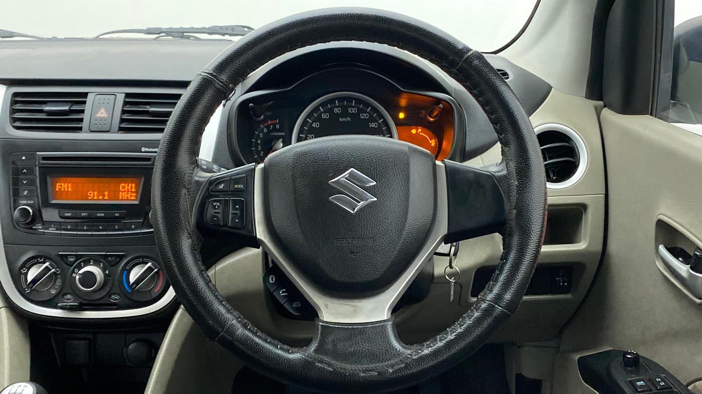 2015 Maruti Celerio ZXI, Petrol, Manual, 26,395 km, Steering Wheel Close Up