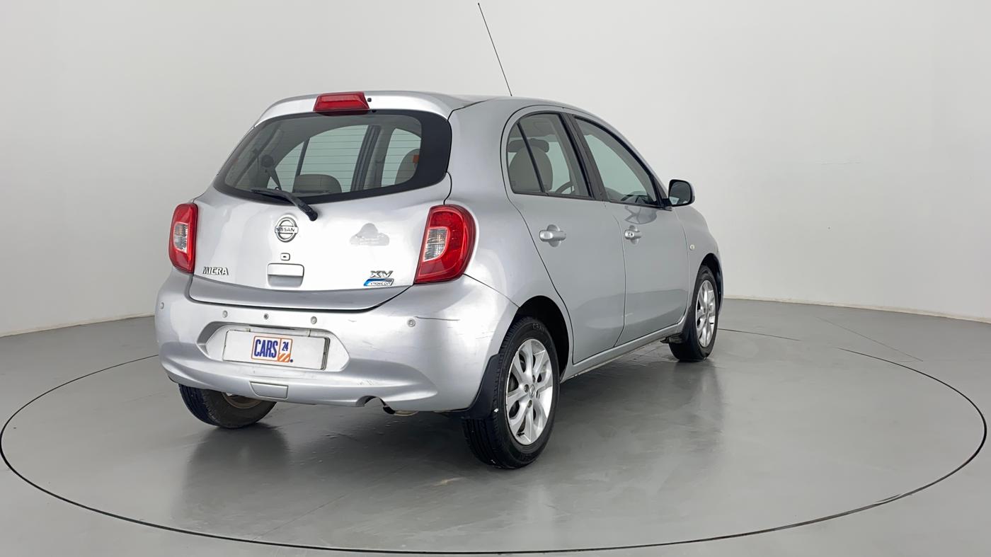 2013 Nissan Micra XV CVT, Petrol, Automatic, 74,785 km, Right Back Diagonal