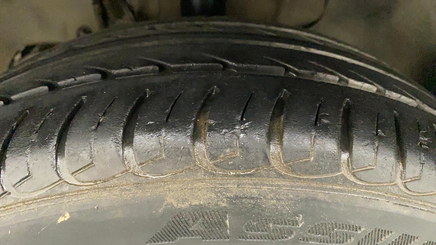2018 Tata TIGOR XZ PETROL, Petrol, Manual, 85,987 km, Left Front Tyre Tread