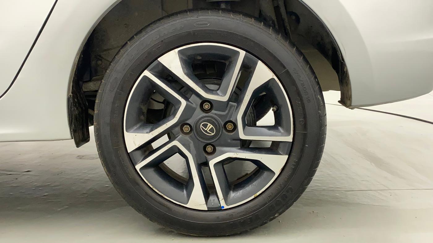 2018 Tata TIGOR XZ PETROL, Petrol, Manual, 85,987 km, Left Rear Wheel