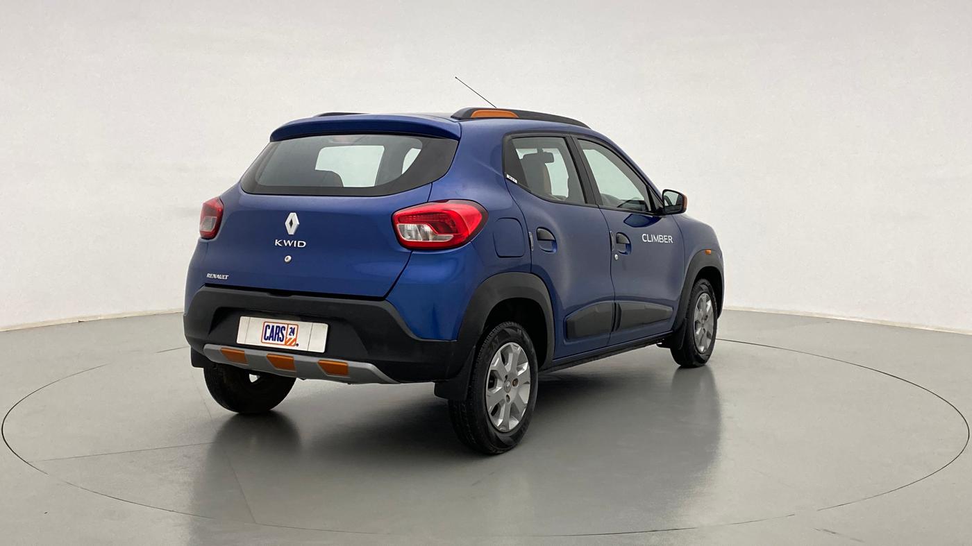 2017 Renault Kwid CLIMBER 1.0, Petrol, Manual, 33,111 km, Right Back Diagonal