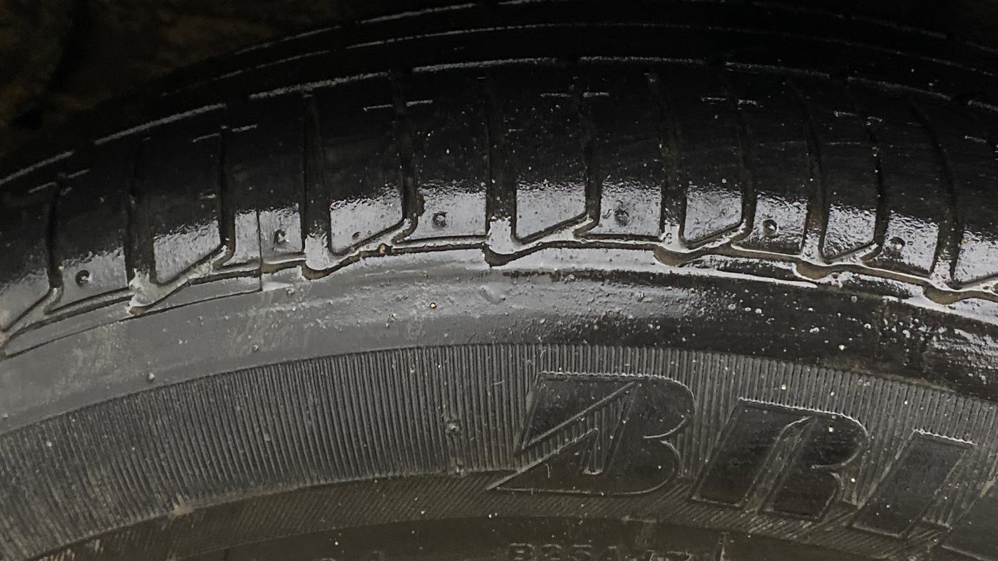 2022 Tata Tiago XZA PLUS PETROL, Petrol, Automatic, 37,767 km, Left Rear Tyre Tread