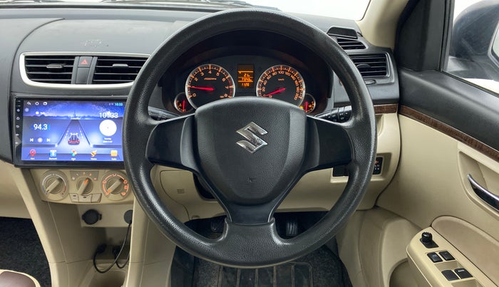 2014 Maruti Swift Dzire VXI, Petrol, Manual, 77,243 km, Steering Wheel Close Up