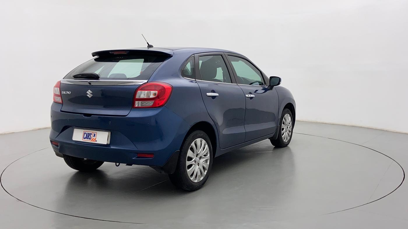 2016 Maruti Baleno ALPHA PETROL 1.2, Petrol, Manual, 62,506 km, Right Back Diagonal