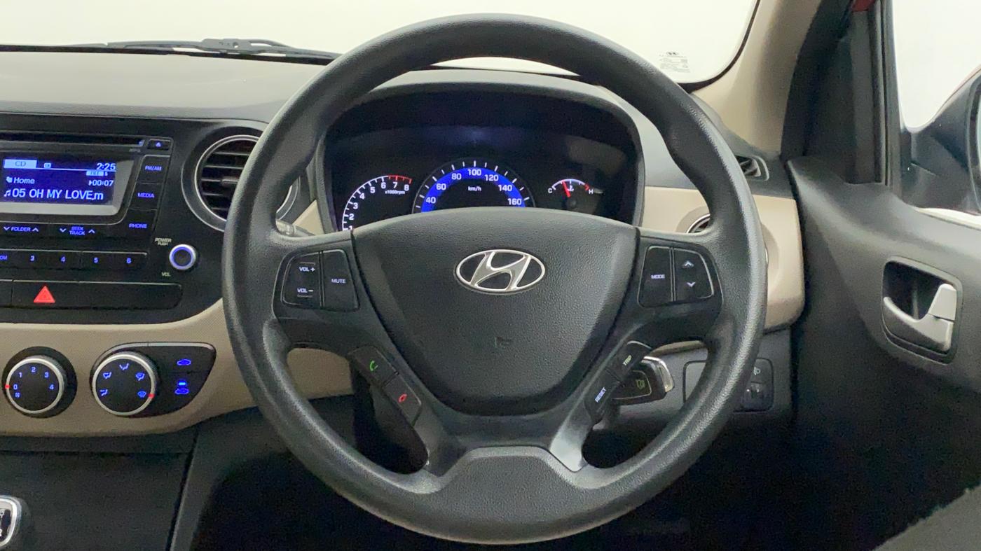 2014 Hyundai Xcent S 1.2, Petrol, Manual, 44,507 km, Steering Wheel Close Up