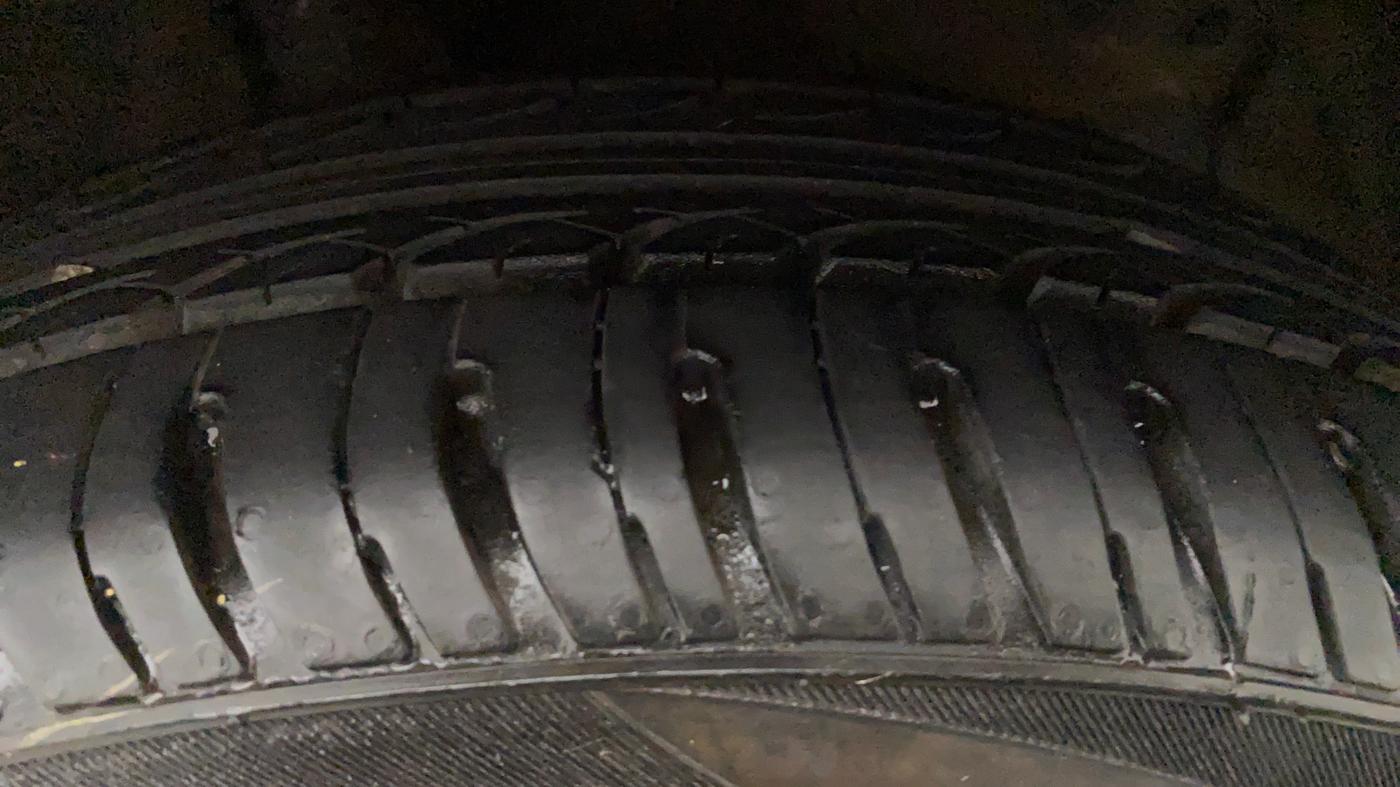 2014 Hyundai Xcent S 1.2, Petrol, Manual, 44,507 km, Left Rear Tyre Tread
