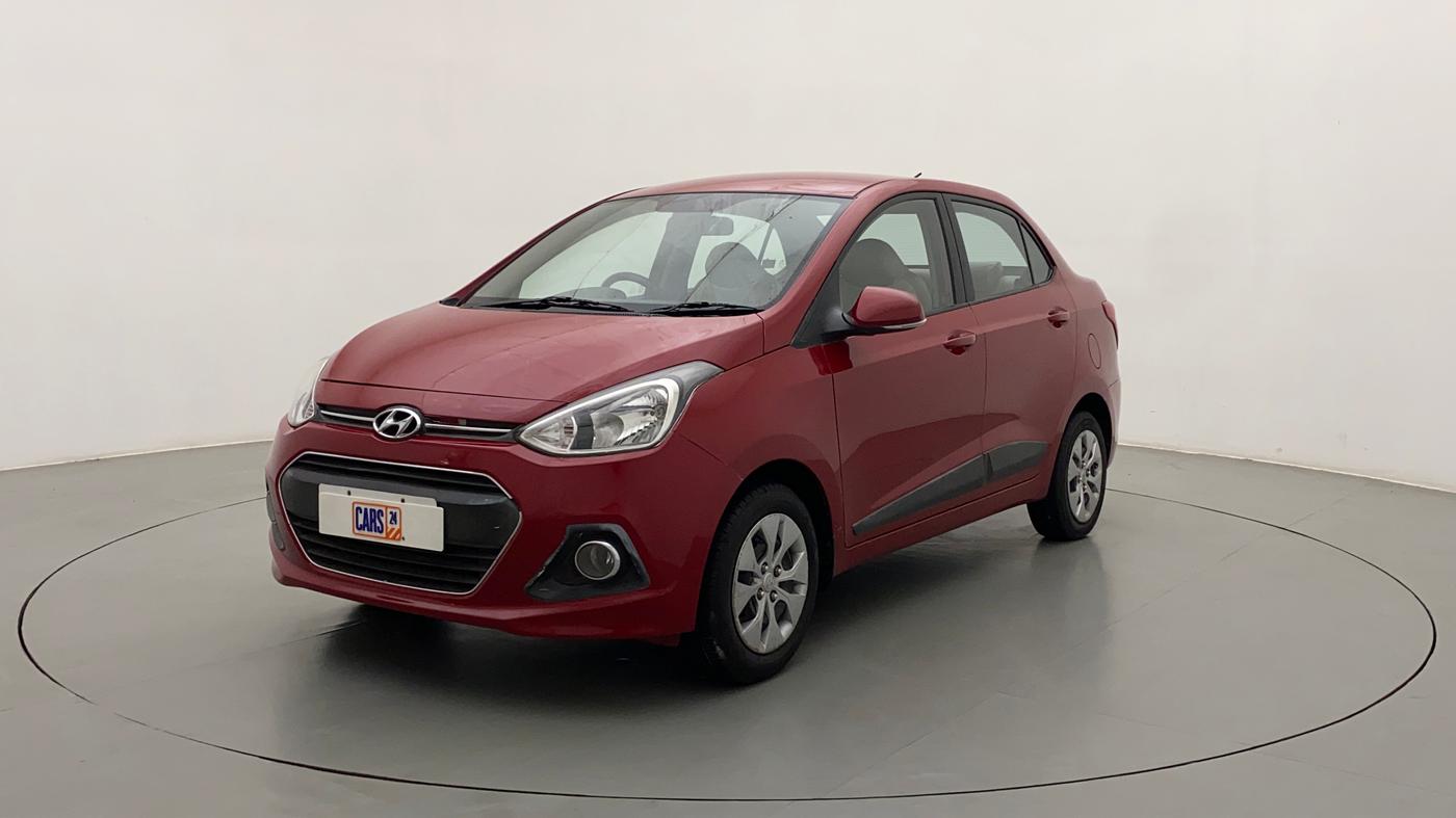 2014 Hyundai Xcent S 1.2, Petrol, Manual, 44,507 km, Left Front Diagonal
