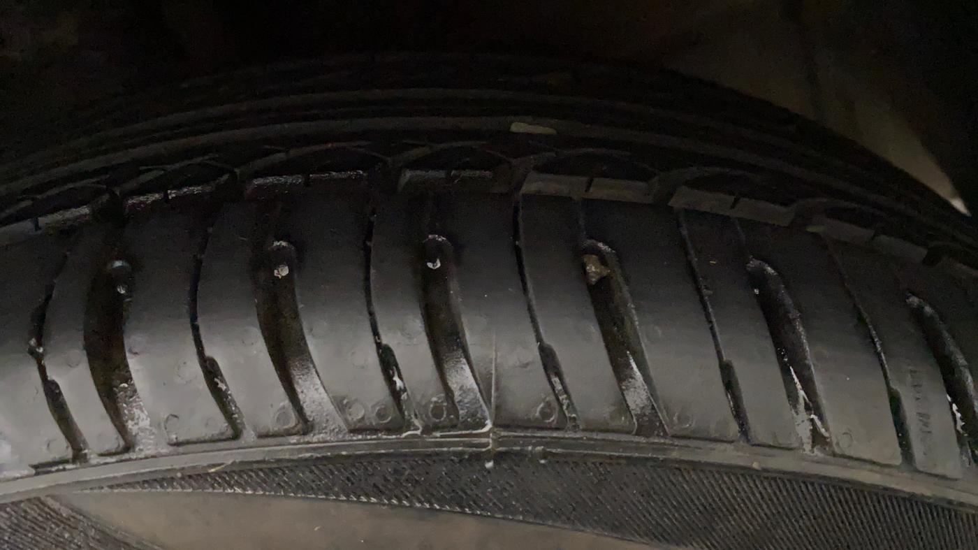 2014 Hyundai Xcent S 1.2, Petrol, Manual, 44,507 km, Left Front Tyre Tread