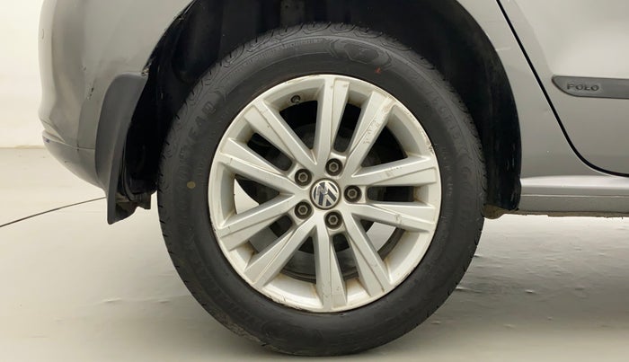 2013 Volkswagen Polo HIGHLINE1.2L, Petrol, Manual, 41,091 km, Right Rear Wheel