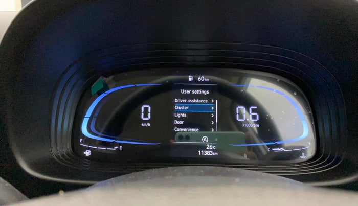 2024 Hyundai VENUE S(O) 1.2, Petrol, Manual, 11,382 km, Odometer Image