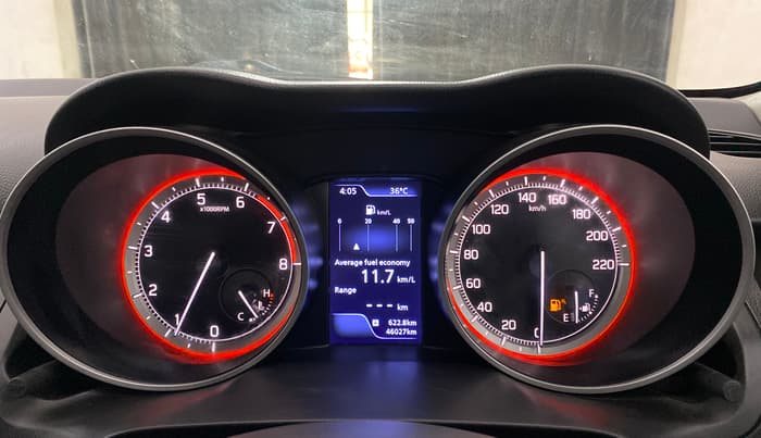 2021 Maruti Swift ZXI PLUS, Petrol, Manual, 46,027 km, Odometer Image