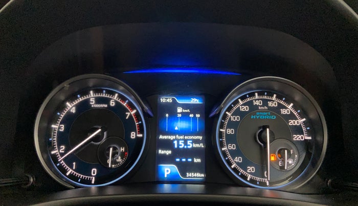 2022 Maruti XL6 ZETA AT, Petrol, Automatic, 34,482 km, Odometer Image