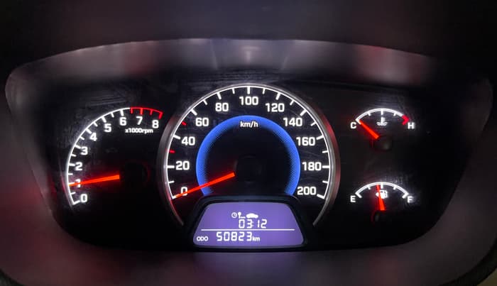 2017 Hyundai Grand i10 ASTA 1.2 KAPPA VTVT, Petrol, Manual, 50,818 km, Odometer Image