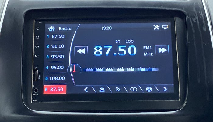 2019 Renault Kwid RXL, Petrol, Manual, 34,787 km, Infotainment System