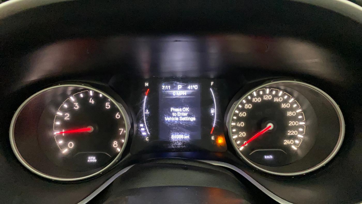 2017 Jeep Compass LIMITED (O) 1.4 PETROL AT, CNG, Automatic, 85,026 km, Odometer Image