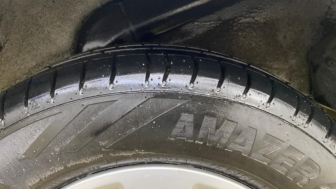 2013 Hyundai i10 SPORTZ 1.2 AT, Petrol, Automatic, 38,013 km, Left Rear Tyre Tread