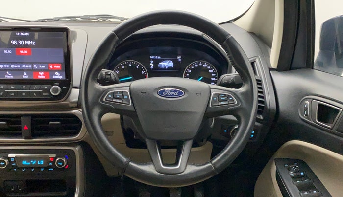 2019 Ford Ecosport TITANIUM 1.5L PETROL, Petrol, Manual, 54,611 km, Steering Wheel Close Up