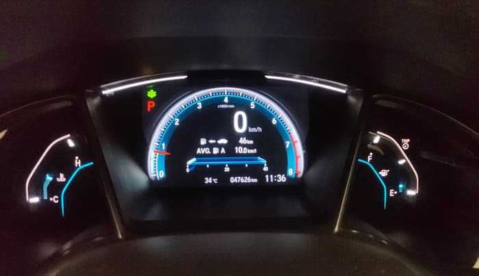 2020 Honda Civic 1.8L I-VTEC ZX CVT, Petrol, Automatic, 47,626 km, Odometer Image