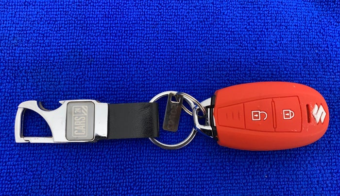 2020 Maruti Vitara Brezza ZXI PLUS, Petrol, Manual, 45,480 km, Key Close Up