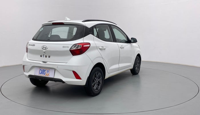 2020 Hyundai GRAND I10 NIOS SPORTZ 1.2 KAPPA VTVT CNG, CNG, Manual, 60,416 km, Right Back Diagonal