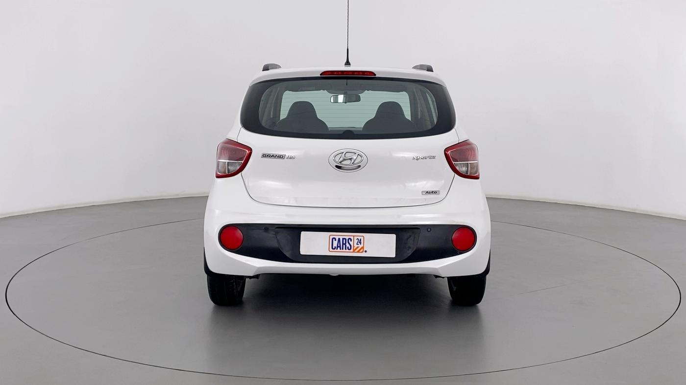 2017 Hyundai Grand i10 SPORTZ (O) 1.2 AT VTVT, Petrol, Automatic, 45,471 km, Back/Rear
