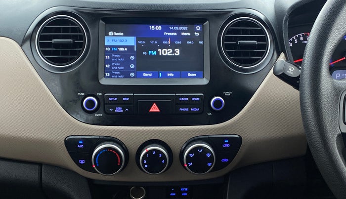 2017 Hyundai Grand i10 SPORTZ (O) 1.2 AT VTVT, Petrol, Automatic, 45,471 km, Air Conditioner