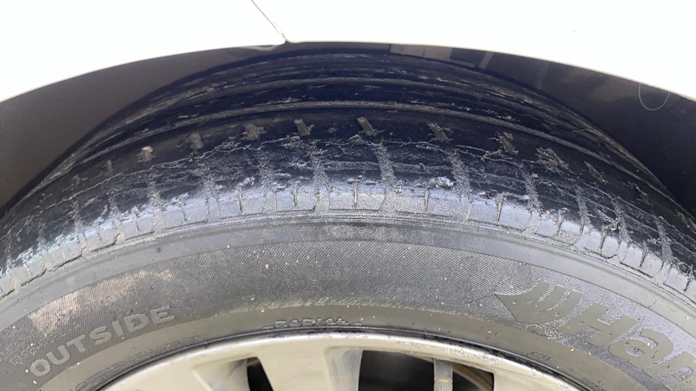 2018 Hyundai New Elantra 2.0 SX(O) AT PETROL, Petrol, Automatic, 53,432 km, Left Front Tyre Tread
