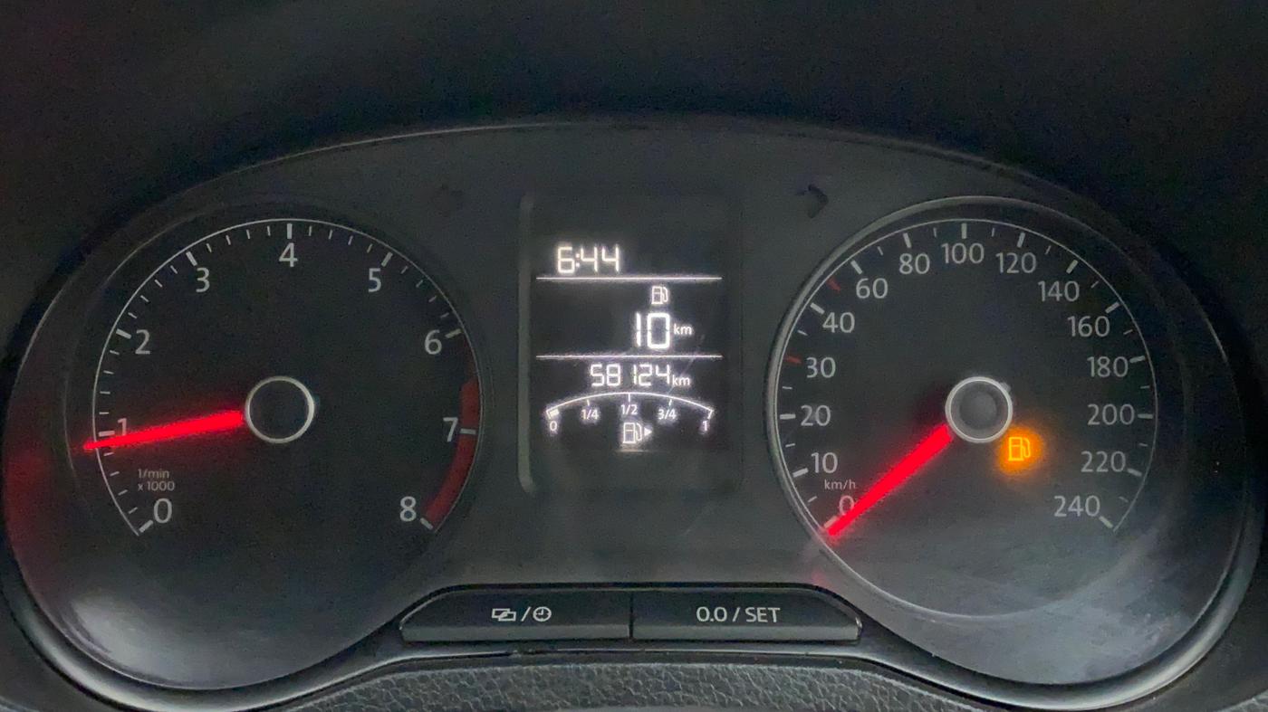 2017 Volkswagen Polo HIGHLINE1.2L, Petrol, Manual, 58,124 km, Odometer Image