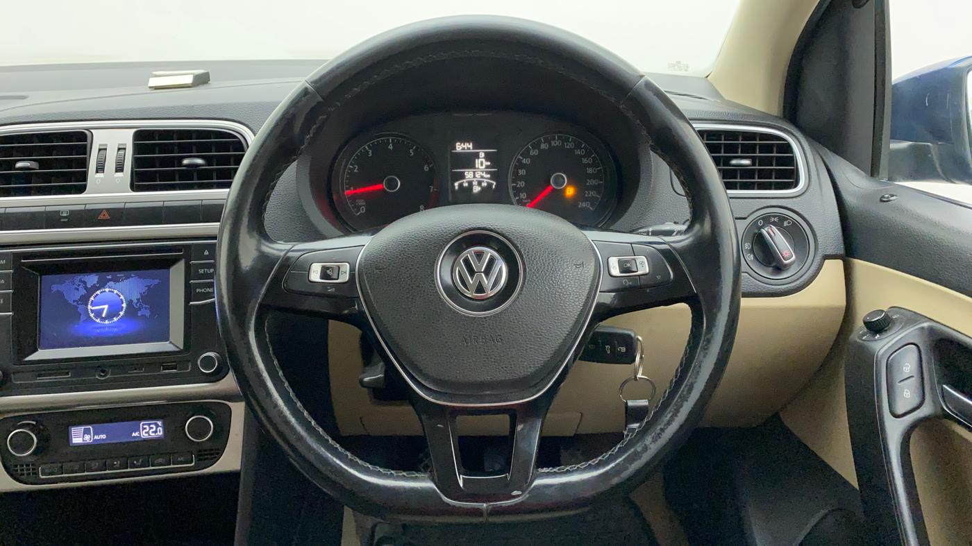 2017 Volkswagen Polo HIGHLINE1.2L, Petrol, Manual, 58,124 km, Steering Wheel Close Up