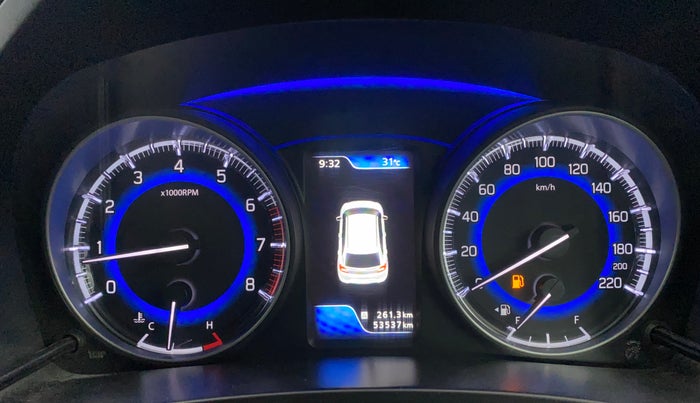 2019 Maruti Baleno ZETA PETROL 1.2, CNG, Manual, 53,517 km, Odometer Image