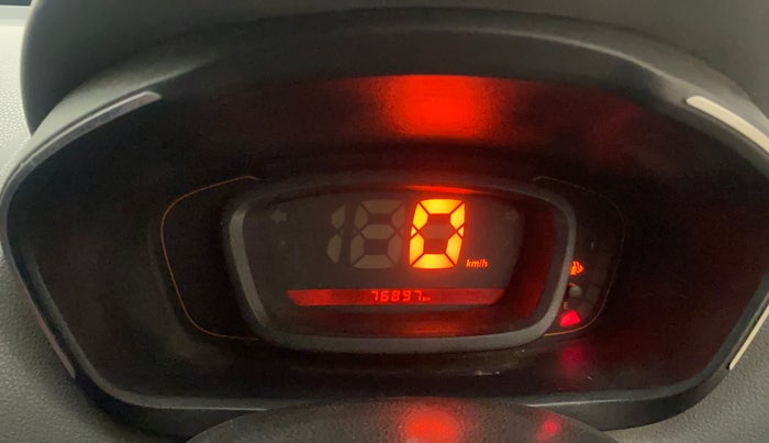 2017 Renault Kwid RXT 1.0, Petrol, Manual, 76,844 km, Odometer Image