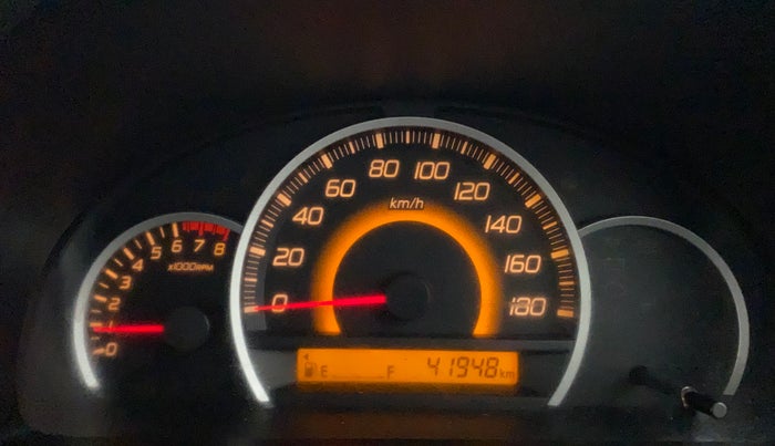 2013 Maruti Wagon R 1.0 VXI, Petrol, Manual, 41,948 km, Odometer Image