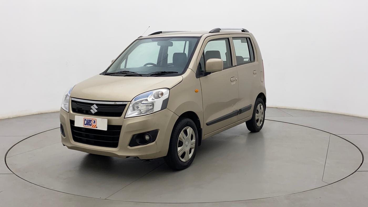 2013 Maruti Wagon R 1.0 VXI, Petrol, Manual, 41,948 km, Left Front Diagonal