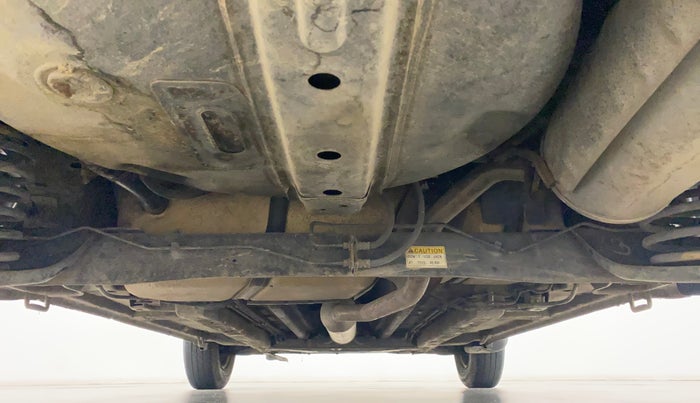 2010 Maruti Ritz VXI, Petrol, Manual, 50,041 km, Rear Underbody